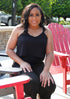Monaco Plus- black plus size jumpsuit